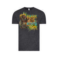 Vintage Black Blame It All On My Boots Vintage Tee - FaDigitalArtStudio