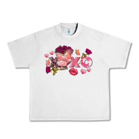 Chicken Valentine's Day Xoxo Urban Heavy Tee | Teevron
