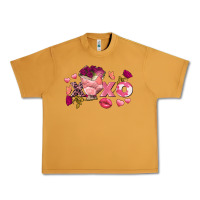 Peanut Butter Chicken Valentine's Day xoxo Urban Heavy Tee - FaDigitalArtStudio
