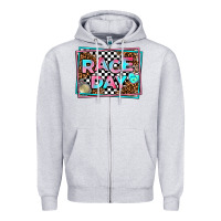 Heather Grey race day Zipper Hoodie - AdoDesignShop