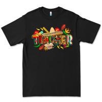 Black cinco de mayo teacher Premium Tee - CowGirlArtShop