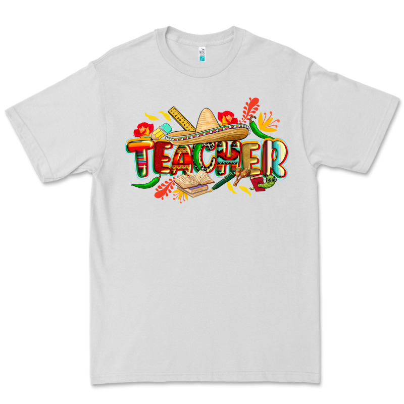 Cinco De Mayo Teacher Premium Tee by CowGirlArtShop | Teevron