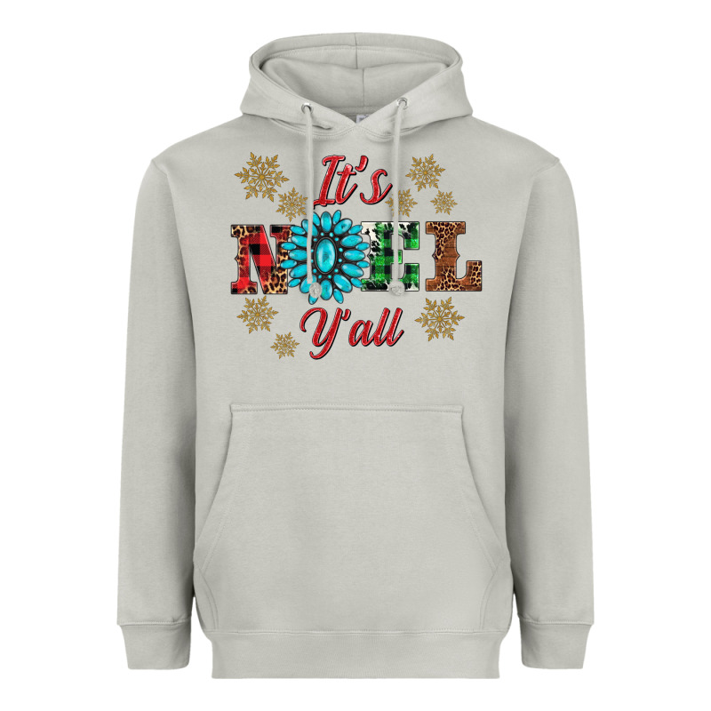 It's Noel Y'all Heavyweight Hoodie by AdoDesignShop | Teevron