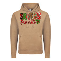 Santa's Favorite Vintage Hoodie | Teevron