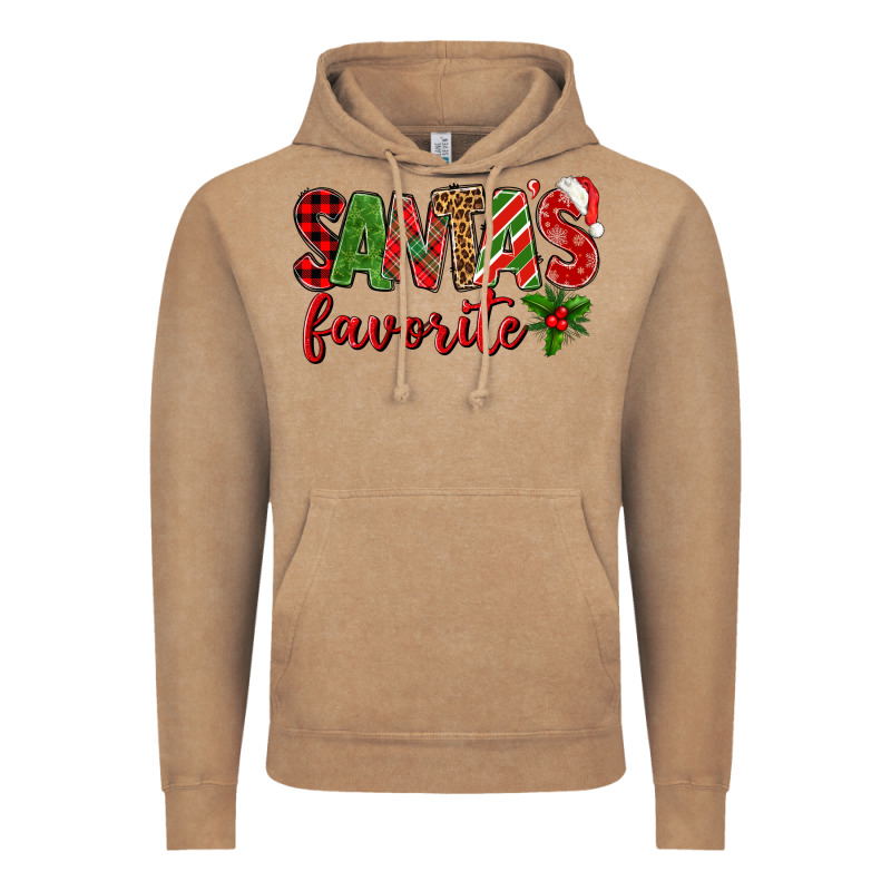 Santa's Favorite Vintage Hoodie by BundleAndBundleShop | Teevron