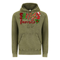 Vintage Olive Santa's Favorite Vintage Hoodie - BundleAndBundleShop