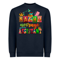 Navy nacho average assistant Heavyweight Sweatshirt - AdoDesignShop
