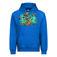 Cobalt faith cross Urban Hoodie - JahusDesignShop