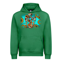 Emerald faith cross Urban Hoodie - JahusDesignShop