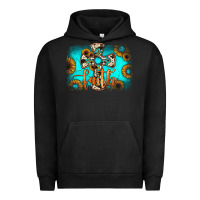 Pigment Black faith cross Urban Hoodie - JahusDesignShop