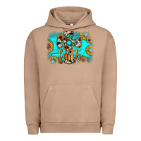 Pigment Burro faith cross Urban Hoodie - JahusDesignShop