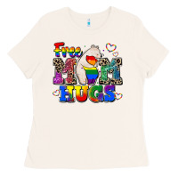 Bone pride free mom hugs Ladies Tee - CowGirlArtShop