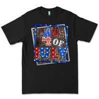 Black 4th of july Premium Tee - CowGirlArtShop
