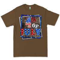 Cacao 4th of july Premium Tee - CowGirlArtShop