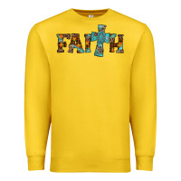 Lemon faith thanksgiving cross Premium Sweatshirt - AdoDesignShop