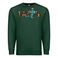 Sports Green faith thanksgiving cross Premium Sweatshirt - AdoDesignShop