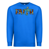 True Royal faith thanksgiving cross Premium Sweatshirt - AdoDesignShop