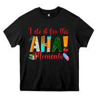 Black i do it for the aha moments Heavy Core Tee - RanaPortraitStore