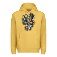 Antique Gold barber shop Premium Hoodie - SublimationCraftShop