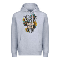 Heather Grey barber shop Premium Hoodie - SublimationCraftShop