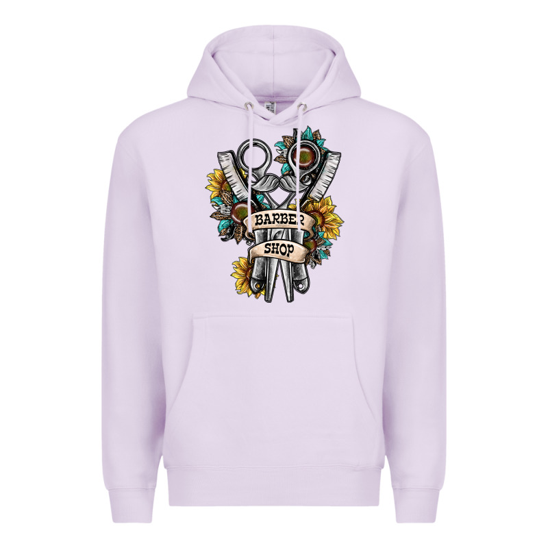 Barber Shop Premium Hoodie by SublimationCraftShop | Teevron