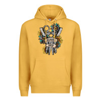 Mustard barber shop Premium Hoodie - SublimationCraftShop
