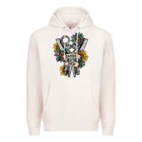 Pale Pink barber shop Premium Hoodie - SublimationCraftShop