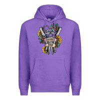 Purple barber shop Premium Hoodie - SublimationCraftShop