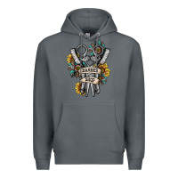 Rock barber shop Premium Hoodie - SublimationCraftShop