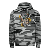 Slate Camo barber shop Premium Hoodie - SublimationCraftShop