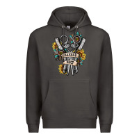 Smoke barber shop Premium Hoodie - SublimationCraftShop