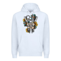 White barber shop Premium Hoodie - SublimationCraftShop