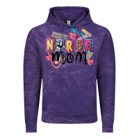 Cloud Purple nurse mom Vintage Hoodie - FaDigitalArtStudio
