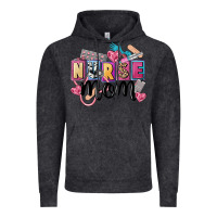 Vintage Black nurse mom Vintage Hoodie - FaDigitalArtStudio