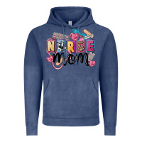 Vintage Denim nurse mom Vintage Hoodie - FaDigitalArtStudio