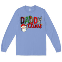 Colony Blue Western Daddy Claus Long Sleeve Tee - BundleAndBundleShop