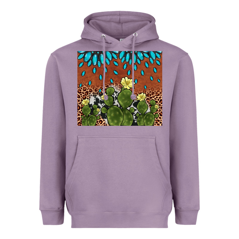 Cactus Gemstone Heavyweight Hoodie by AdoDesignShop | Teevron