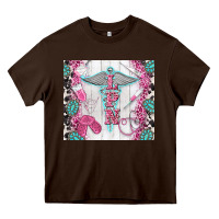 Chocolate Brown lpn Heavy Core Tee - TumblerDesignByShophia