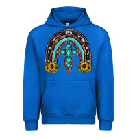 Cobalt cross rainbow Urban Hoodie - JahusDesignShop