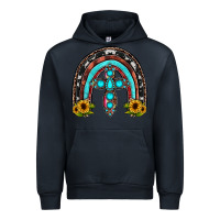 Navy cross rainbow Urban Hoodie - JahusDesignShop