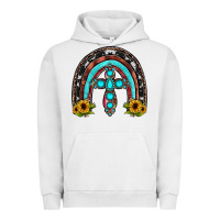 Pigment Lunar Rock cross rainbow Urban Hoodie - JahusDesignShop