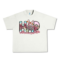 Pistachio Easter Day Hop bunny Urban Heavy Tee - OliviaCreatesArt