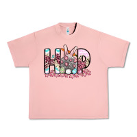 Salmon Easter Day Hop bunny Urban Heavy Tee - OliviaCreatesArt