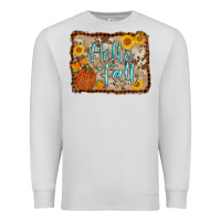 Dove Grey hello fall Premium Sweatshirt - AdoDesignShop