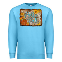 Ocean Blue hello fall Premium Sweatshirt - AdoDesignShop