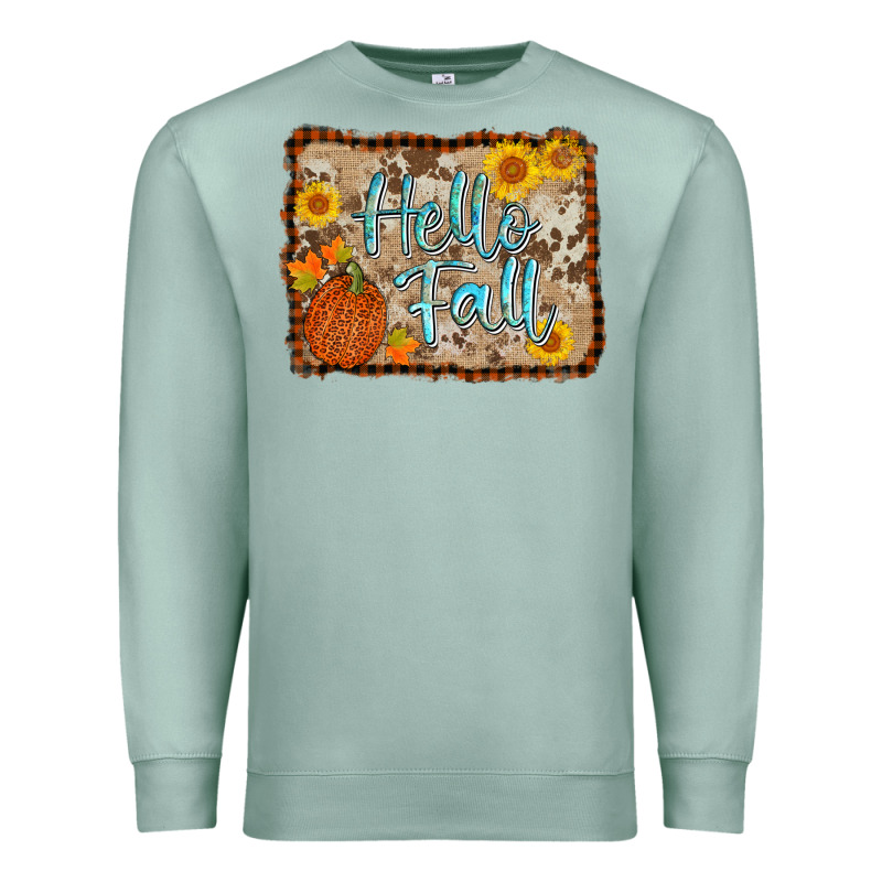 Hello Fall Premium Sweatshirt by AdoDesignShop | Teevron