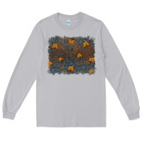 Moon Dust tooled leather fall background Long Sleeve Tee - RanaPortraitStore