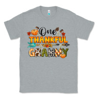 Heather Grey one thankful grammy Classic Tee - CowGirlArtShop