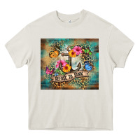 Cream western refuse to sink tumbler tbs Heavy Core Tee - TumblerDesignByShophia