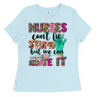 Baby Blue cowgirl nurses can't fix stupid Ladies Tee - CowGirlArtShop